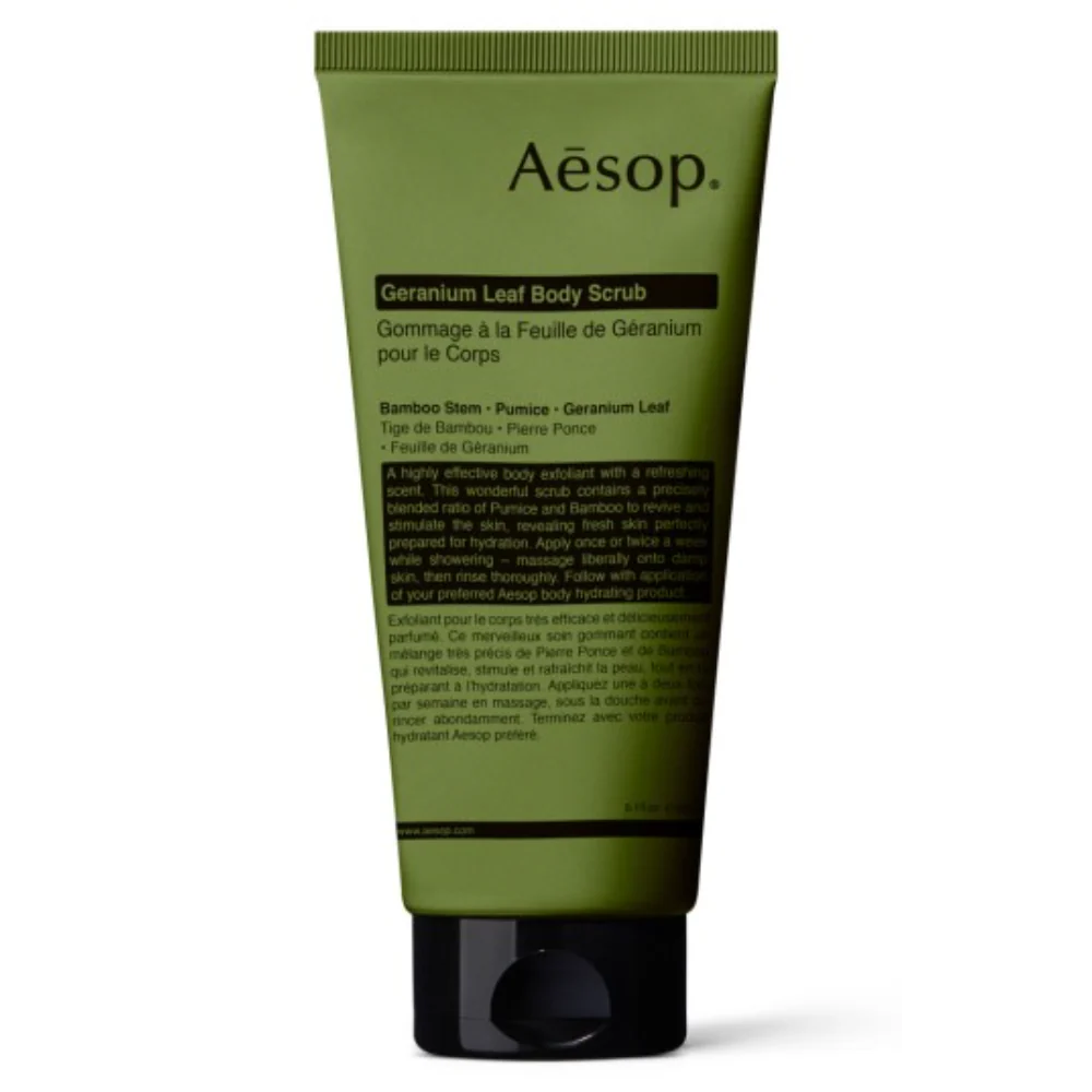 Aesop Geranium Leaf Body Scrub 180 ml