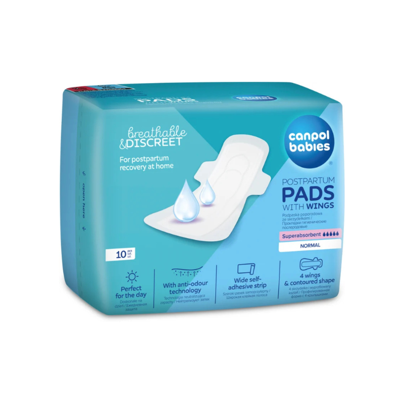 Postpartum Pads With Wings - Parfexa