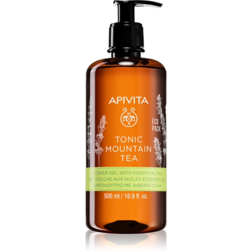 Apivita Tonic Mountain Tea Shower Gel