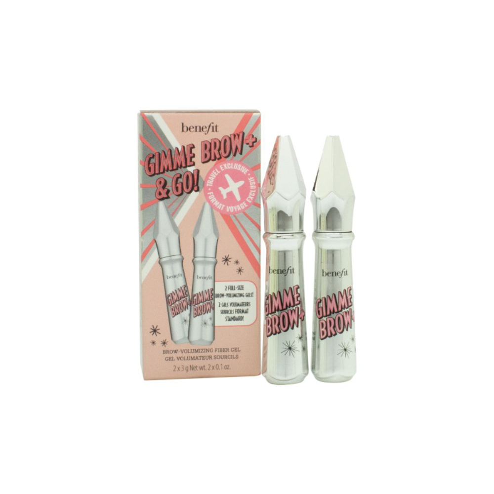 Benefit Gimme Brow+ & Go Brow Volumizing Fiber Gel Set