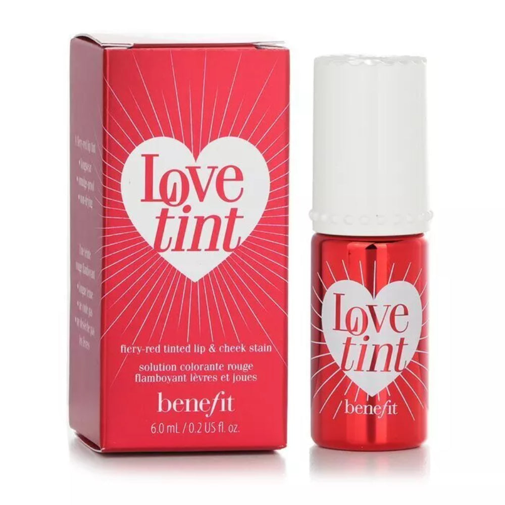 Benefit Lovetint Fiery-Red Tinted Lip & Cheek Stain