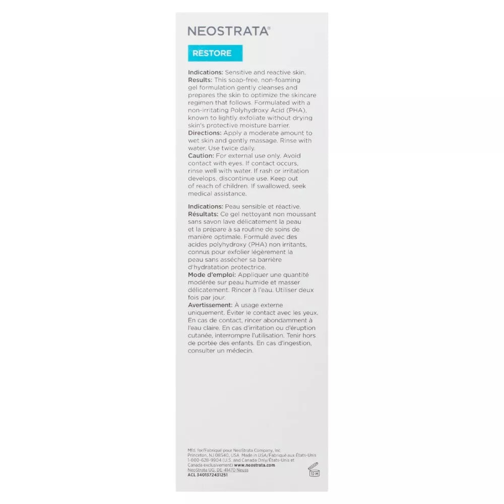 Neostrata PHA Facial Cleanser Gentle Gel Wash