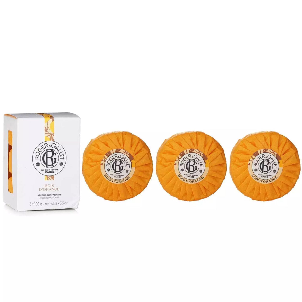 Roger & Gallet Bois D'Orange Soap Bar Set