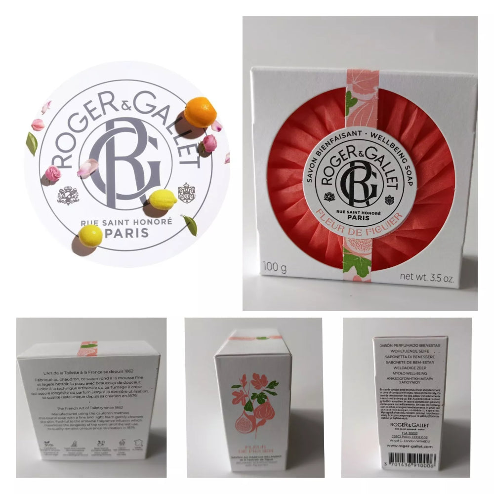 Roger & Gallet Fleur De Figuier Soap Bar